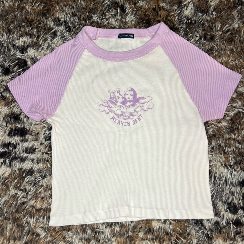 brandy melville baby tee